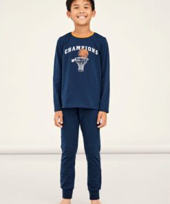 Name It Pyjamas Basket Dark Sapphire