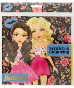Besties Scratch And Colouring