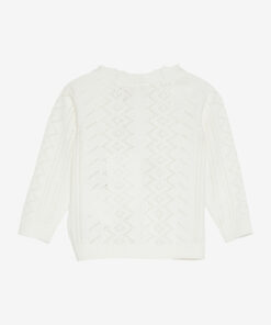 Alternative view of Cardigan Cardigan Strikk Snow White