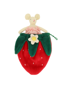 Strawberry Mouse Mini Doll