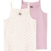 Name It Strap Topp 2PK Buttercream