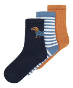 Name It Lomy 3 Pk Sokker Dark Sapphire