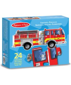 Gulvpuslespill Brannbil 24 Brikker