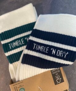 Tumble 'N Dry Tennis Sokker 2pk Blå/Grønn