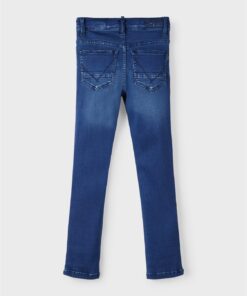 Alternative view of Name It Theo XSlim Jeans Dark Blue