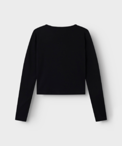 Alternative view of LMTD Fahra Short Cardigan Black