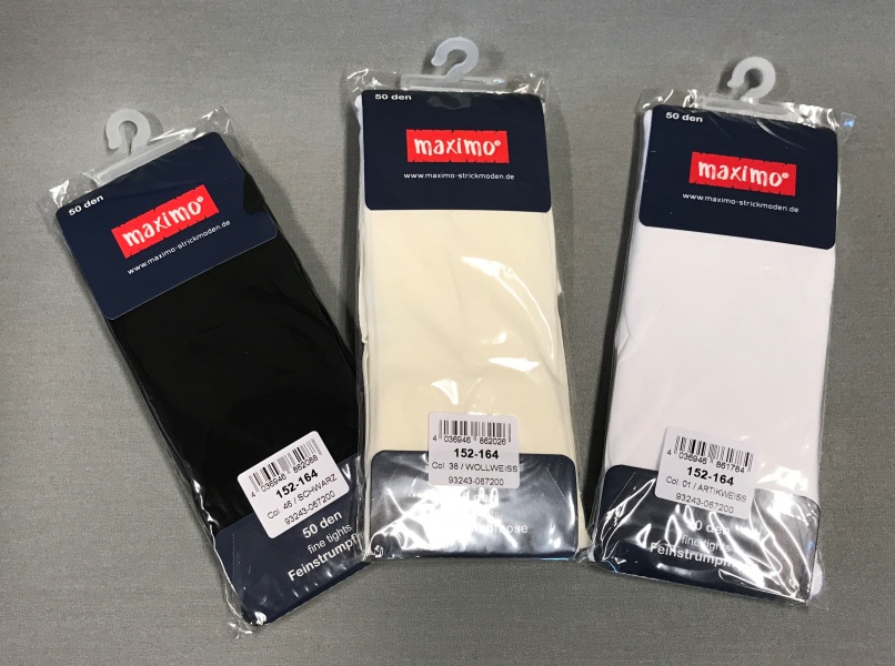 Maximo Tynne Strømpebukser Offwhite 50 den - Image 2