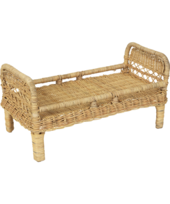 Fabelab rattan doll bed