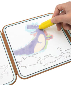 Alternative view of mierEdu - Maling med vannfargebok - Dinosaurer