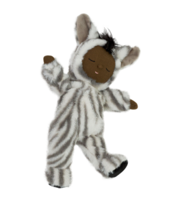 Alternative view of OlliElla cozy dinkum zebra