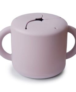 Mushie Snack Cup Soft Lilac