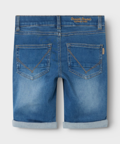 Alternative view of Name It Theo Denim Shorts Medium Blue