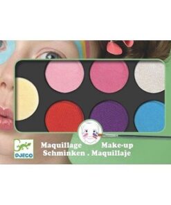 Ansiktsmaling med 6 farger i pastell - Djeco