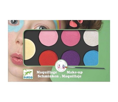 Ansiktsmaling med 6 farger i pastell - Djeco