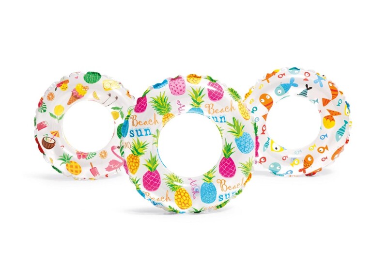 BADERING INTEX LIVELY PRINT SWIM 61 CM 3 ASS