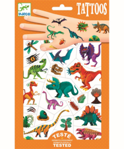 Tatoveringer med dinosaurer - Djeco