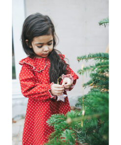 Alternative view of Fliink Dolly Dot Collar Dress Red
