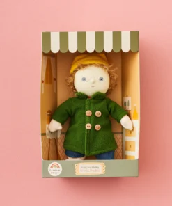 OlliElla Dress Me Dinky Charlie Chestnut