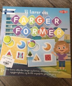 Vi lærer oss farger og former