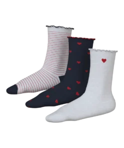 Name It Flulu 3 pk Sokker Bright White