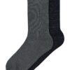 Name It Wak Wool 2 Pk Soks Iron Gate