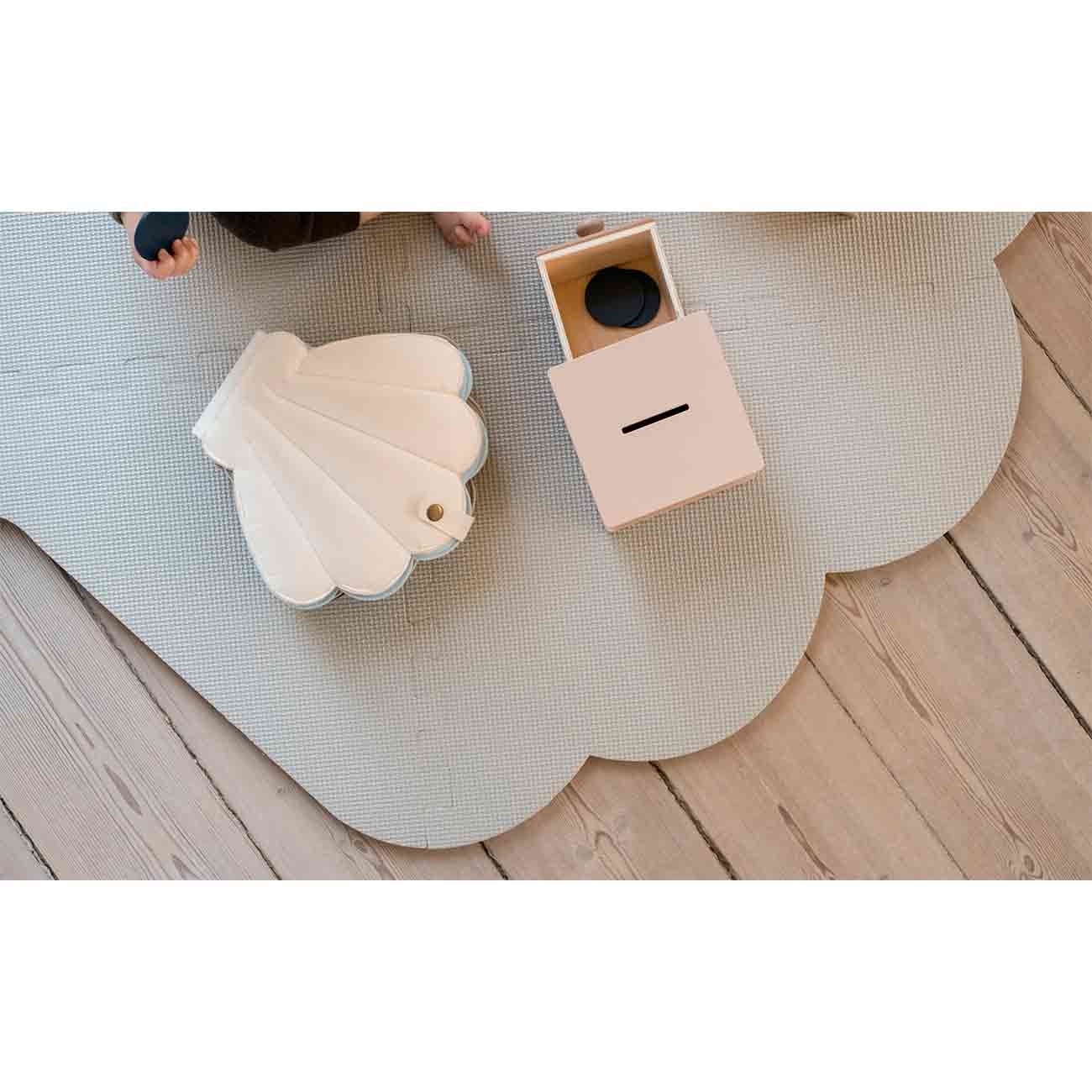 That's Mine Foam Play Mat Seashell Light Grey - Image 2