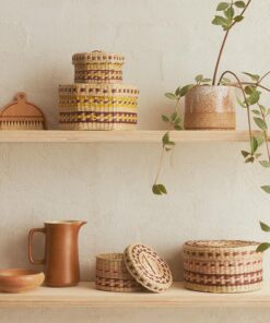 Alternative view of OlliElla Trinka basket gul