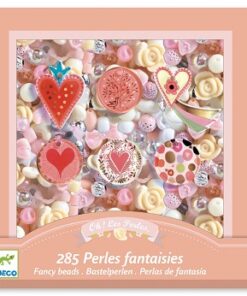 Perler i rosatoner, 285 perler - Djeco