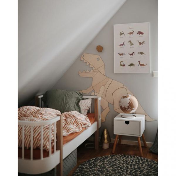Mushie plakat dino liten - Image 2