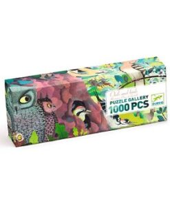 Puslespill med fuglemotiv, 1000 brikker - Djeco