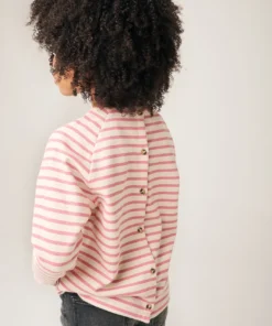 Alternative view of Tumble`N Dry Stripete Genser Rosa