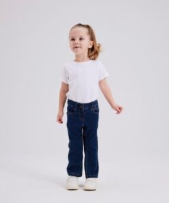 Name It Salli Bootcut Jeans Dark Blue Denim