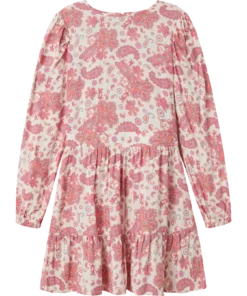 LMTD Sandy Short Dress Georgia Peach