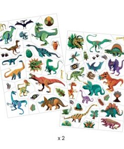 Alternative view of Tatoveringer med dinosaurer - Djeco