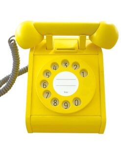 Kiko & gg telefon m/ mynter yellow