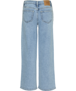Alternative view of Vero Moda Girls Tessa Wide Jeans Light Blue Denim