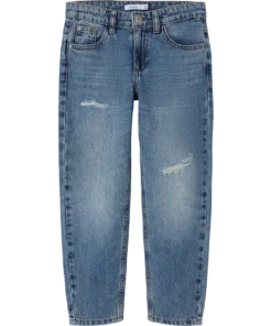 Name It Silas Tapered Jeans Dark Blue Denim