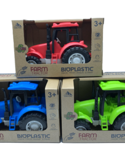 Bioplastic Traktor 3 Assorterte 15 cm