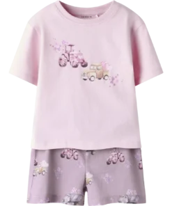 Alternative view of Name It Helga Shorts Sett Cameo Pink