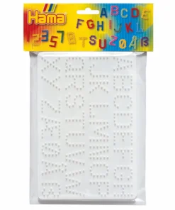 Hama Midi Perpleplate Tall og Bokstaver -2 stk