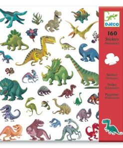 Klistremerker med dinosaurer - Djeco