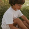 Lil Atelier Dolan Loose T-Shirt Coconut Milk