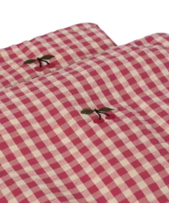 Alternative view of Konges Sløjd Doll Bedding Bubblegum Check