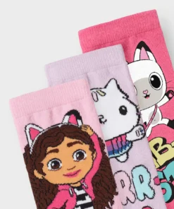 Alternative view of Name It Mellow Gabby 3 Pk Sock