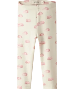 Lil Atelier Layo Kim Slim Leggings Turteldove/Pink Cloud