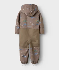 Alternative view of Name It Alfa08 Softshell Suit Mountain Trail Dino