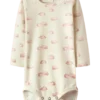 Lil Atelier Layo Kim Slim Body Turteldove/Pink Cloud