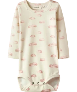 Lil Atelier Layo Kim Slim Body Turteldove/Pink Cloud