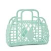 Sun Jellies retro basket small mint