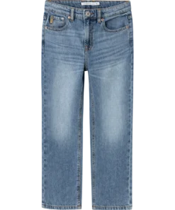 Name It Ryan Straight Jeans Medium Blue Denim
